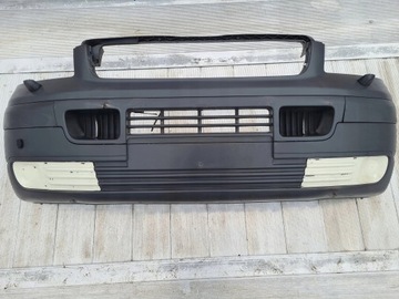 VW T5 TRANSPORTER zderzak przód kompletny czarny STRUKTURA
