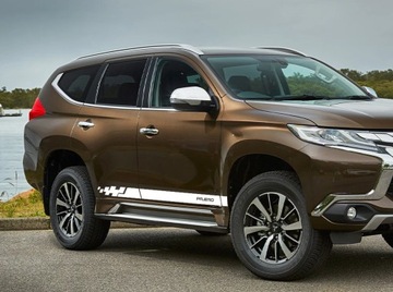 Наклейки на боковые двери автомобиля для Mitsubishi Pajero