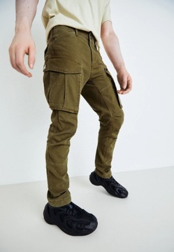 G-Star RAW Spodnie Bojówki Rovic Zip 3D - Rozmiar 40/34
