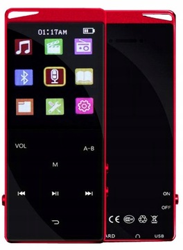 MP4-плеер X03 16 ГБ Bluetooth MP3-динамик серебристый