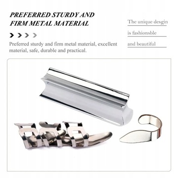 Металлический слайдер для электрогитары, средние слайдеры