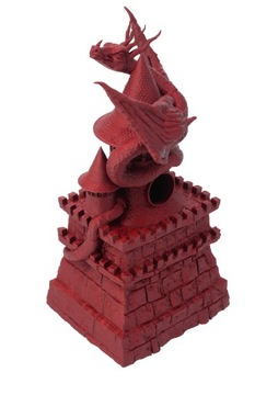 Duży smok na wieży - duża wieża do kości - FatesEnd Game Master Dice Tower