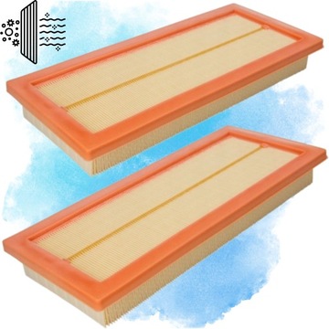 2× FILTRON AP 092/9 FILTR VZDUCHU