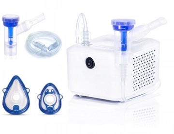 Inhalator nebulizator dla dzieci microfine+ FLAEM szczelne maseczki