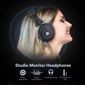 Накладные DJ-наушники Maono AU-MH501