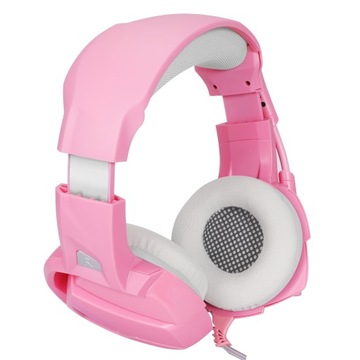 ИГРОВАЯ ГАРНИТУРА РОЗОВАЯ ГАРНИТУРА ПК PS4 XBOX