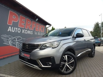 Peugeot 5008 II Crossover 1.2 PureTech 130KM 2020 Peugeot 5008 Automat Navi Kamera Sensor Elektryka 7 osob 2xPDC Alu 1.2