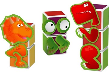 Geomag ДИНОЗАВРЫ ДИНО МАГНИТНЫЙ КУБ