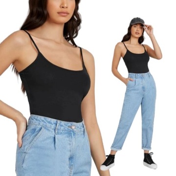 BLUZKA KOSZULKA TOP BAWEŁNIANY BAWEŁNIANA KOLORY na RAMIĄCZKACH # 2XL