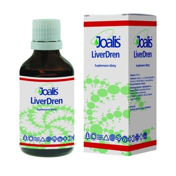 LiverDren 50 ml - Wspomaga wątrobę - JOALIS