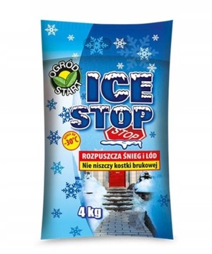 Chlorek Magnezu 4 kg ice-stop, usuwanie lodu