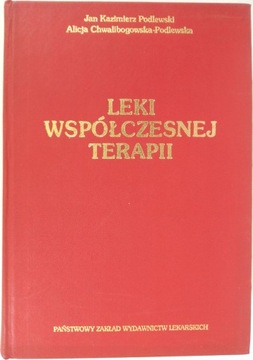 LEKI WSPÓŁCZESNEJ TERAPII Podlewski |t930|