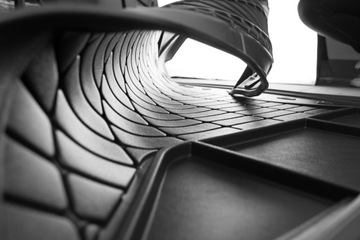 Kia E-Soul 2019 - вставка в нижний пол, коврик в багажник Frogum