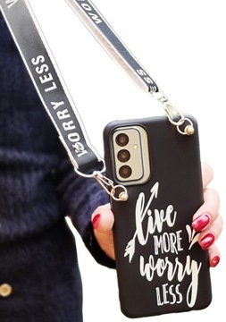 Etui WORRY LESS SMYCZ do Samsung Galaxy A22 4g