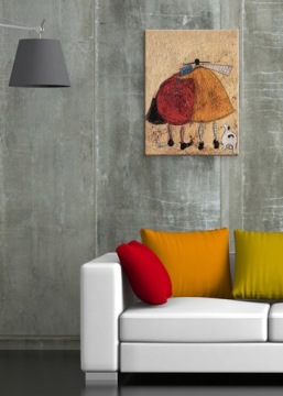 Сэм Тофт Love Mustards Картина на холсте 30x40 см