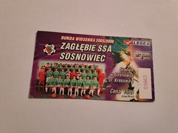 ZAGŁĘBIE SOSNOWIE 2005/2006 WIOSNA