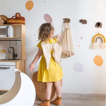 Крючок для детской одежды в форме животных, вешалка для гардероба,