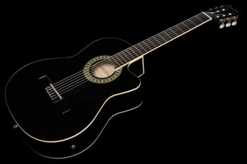 CG200CE-BK 4/4 электроклассическая гитара