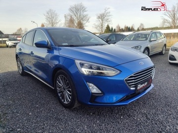 Ford Focus III Sedan Facelifting 1.0 EcoBoost 125KM 2018 Ford Focus 1.0 125KM Full led Navi Kamera Asystenty Salon Polska Faktura V, zdjęcie 3