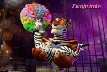 Puzzle Madagaskar 110el + imię Gratis RÓŻNE WZORY!