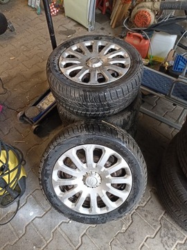 KOLA CELOSEZONNÍ FORD FIESTA MK7 POKLICE KOMPLET