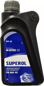 LOTOS LOTSUPCBSAE401 OLEJ SUPEROL CB SAE40 1L