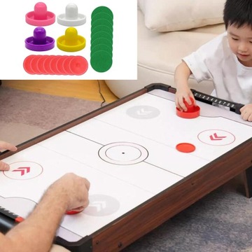 1 комплект мини-толкателей для аэрохоккея и хоккейных шайб