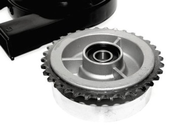 Комплект звездочек, резиновые чехлы, цепь Simson S51 MZA Germany Z34/Z15