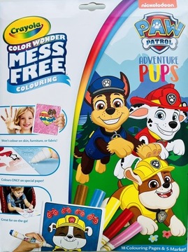 Crayola Kolorowanki Magiczne Pisaki Psi Patrol