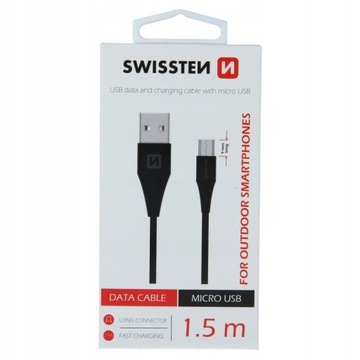 Kabel do ładowania telefonu USB - micro USB 1,5m