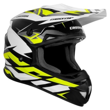 CZESKA CASSIDA KASK MOTOCYKLOWY CROSS KOMINIARKA M