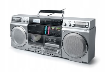 Radioodtwarzacz Muse M-380GBS GHETTO Bluetooth srebrny