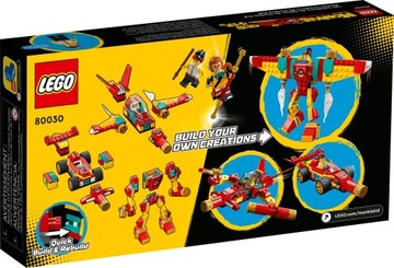 LEGO 80030 Monkie Kid - Модели с посохом Monkie Kid