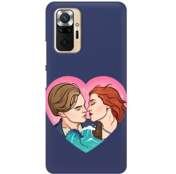 Etui Mat Granat do XIAOMI REDMI NOTE 10 PRO Wzory