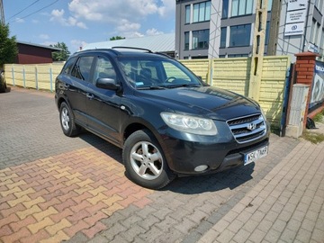 Hyundai Santa Fe II 2006 Hyundai Santa Fe 2.2 CRDI 150KM Klimatronic Skóra