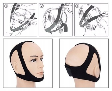 OPASKA NA CHRAPANIE PRZECIW CHRAPANIU ZDROWY SEN