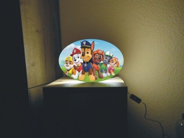 Лампа PAW PATROL, пульт, диммер