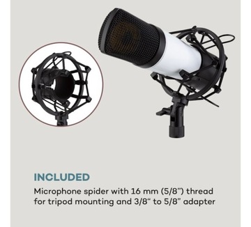 auna MIC-920 USB конденсаторный микрофон белый