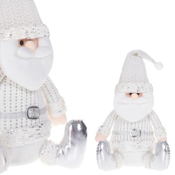 SKRZAT KRASNAL ŚWIĄTECZNY MIKOŁAJ GNOM PREZENT NA ŚWIĘTA SIEDZĄCY FIGURKA