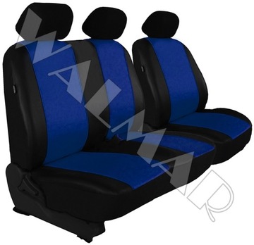 PEUGEOT BOXER pokrowce samochodowe skórzane 2+1