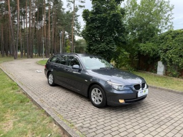 BMW Seria 5 E60 Touring 520 d 177KM 2010 BMW KOMFORTOWE KOMBI SUPER STAN AUTOMAT PODGRZEWANE FOTELE, zdjęcie 4