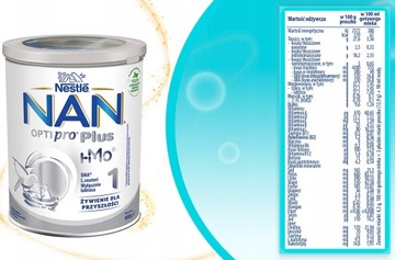 NESTLE NAN OPTIPRO 1 PLUS НАЧАЛЬНОЕ МОЛОКО 800Г