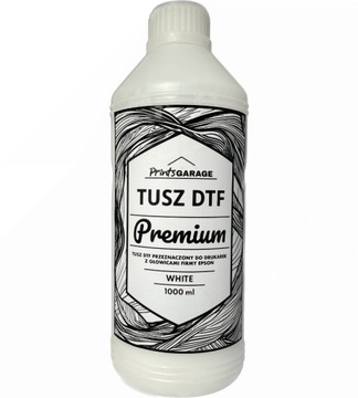 Tusz DTF Premium White 1l, kolor biały