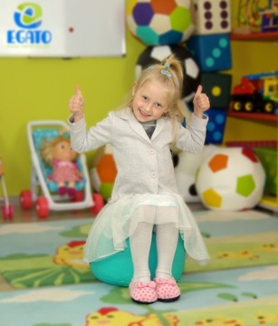 Пуф Egato, валик 35х18см с прочным наполнителем