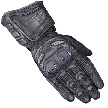 SOLIDNE SKÓRZANE RĘKAWICE MOTOCYKLOWE HUSAR S