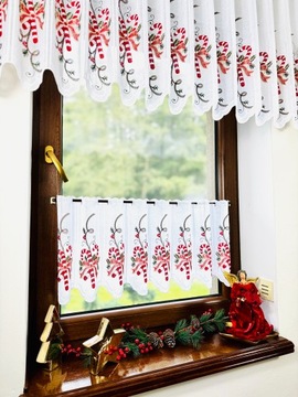 Firanka Kuchnia Zazdrostka Laska Cukrowa Święta Boże Narodzenie 40 wys