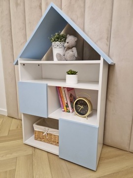 ДОМ ДЕТСКИЙ Стеллаж для игрушек, книг, ШКАФ КОМНАТНЫЙ с 6 отделениями