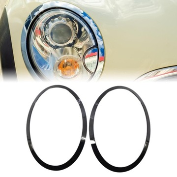 2x маскировочное кольцо для фар 51137449209 51137449210 для Mini Cooper F55