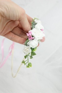 Венок для причастия, нежное украшение для волос ЦВЕТА