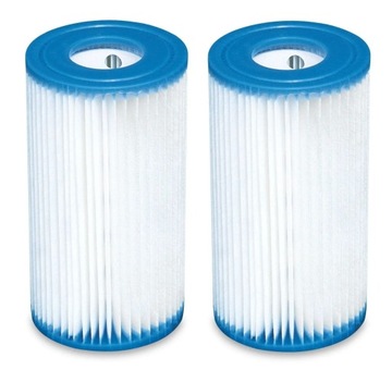 2 x Filtr do Basenu Filtr do Pompy Basenowej Wkład Filtracyjny INTEX Typ A
